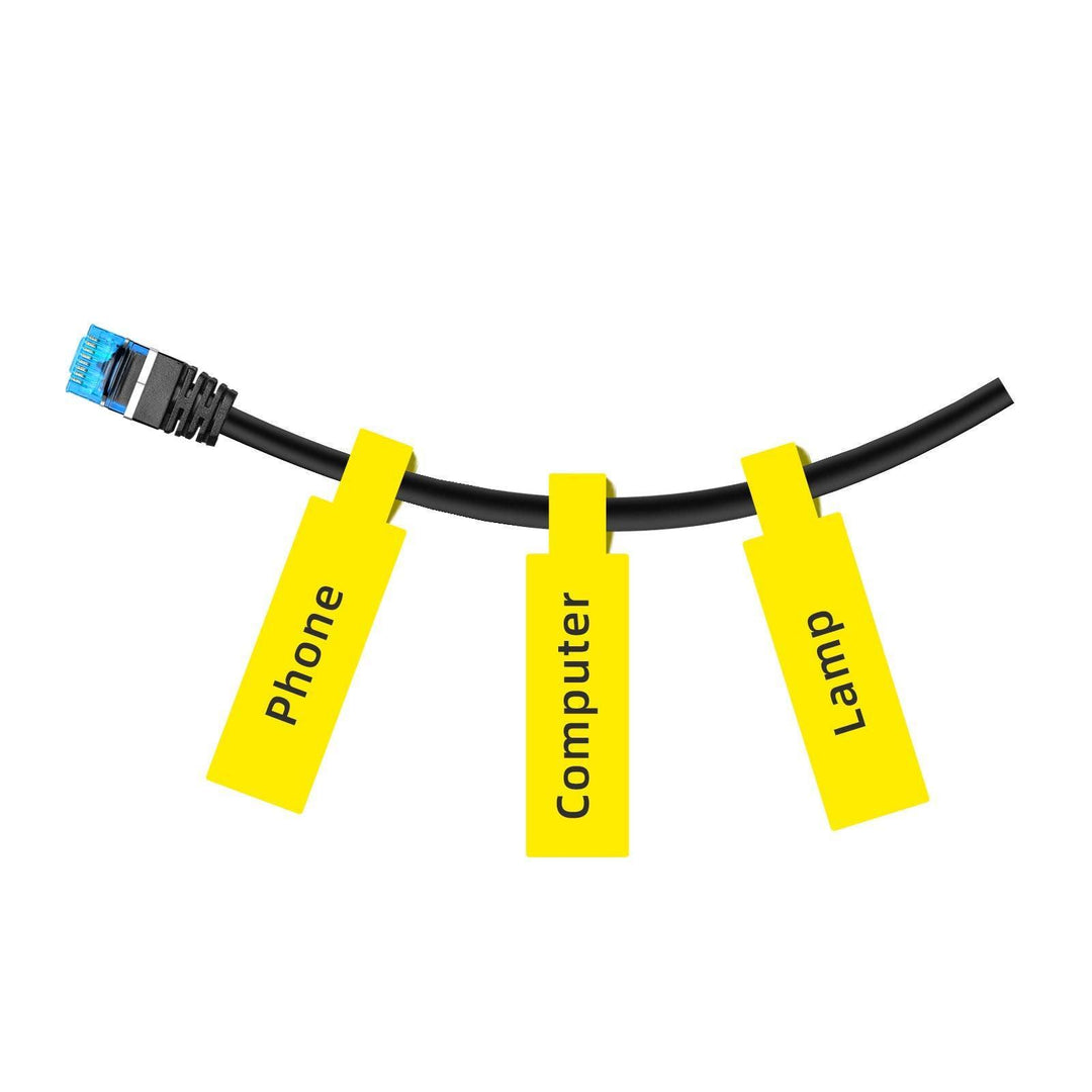 NIIMBOT Cable Labels 0.49" x 4.29"-65pcs (12.5 x 109mm)for D11/D110/D101 - NIIMBOT