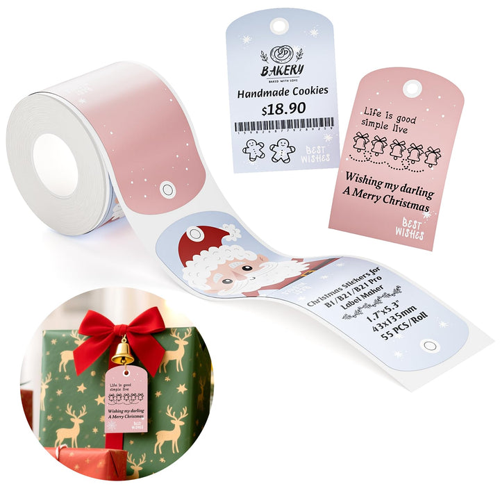 Photo Papers, Red&Black Labels for B21 Pro