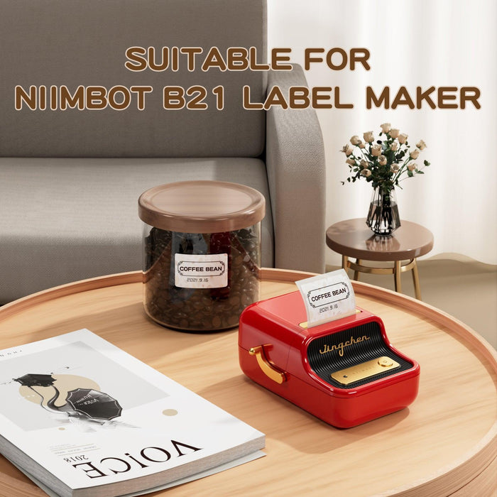 NIIMBOT Clear Lable 1.57" x 1.18" (40×30mm) for B1/B21/B3S - NIIMBOT
