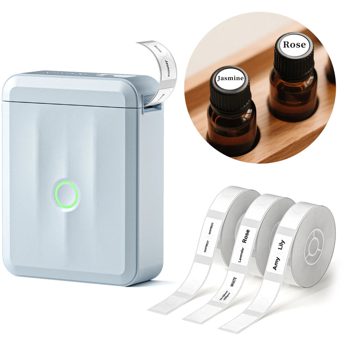 NIIMBOT D110 & D11 Bluetooth Thermal Label Maker for Home, Pantry, Small Business