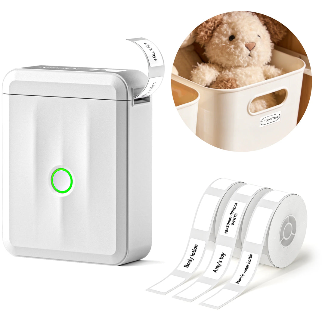 NIIMBOT D110 & D11 Bluetooth Thermal Label Maker for Home, Pantry, Small Business