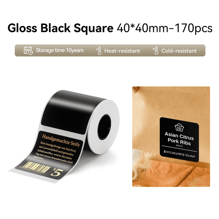 Thermal Transfer Label Printer Labels for M2, M3