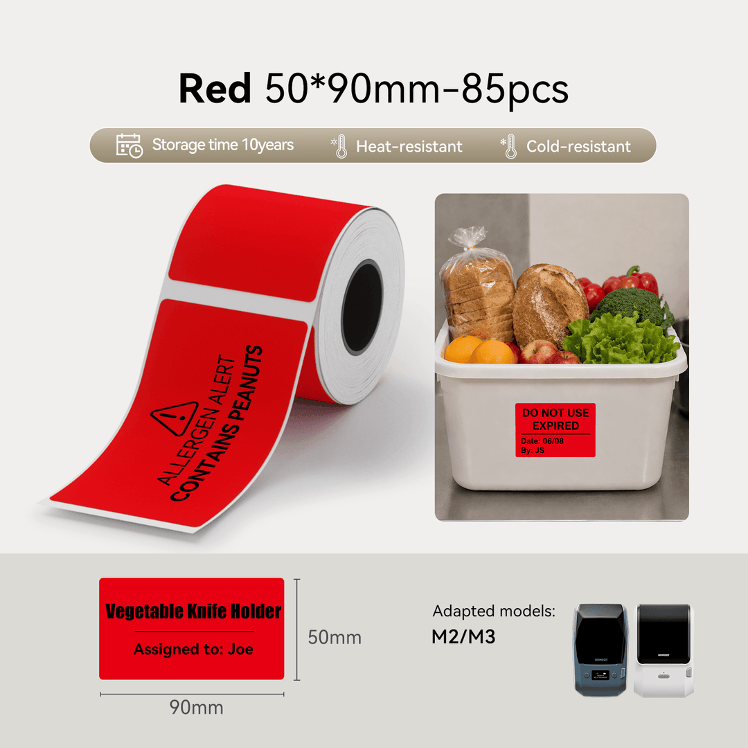 NIIMBOT M2 2-Inch Kitchen Label Maker for Food Prep, Storage & Kitchen Management