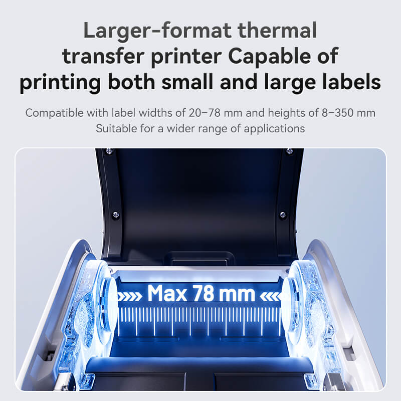 NIIMBOT M2 Thermal Transfer Label Maker, Industrial Nameplate Printer for Outdoor Use, Long-Lasting Durability for Electrical Cabinets & Machinery