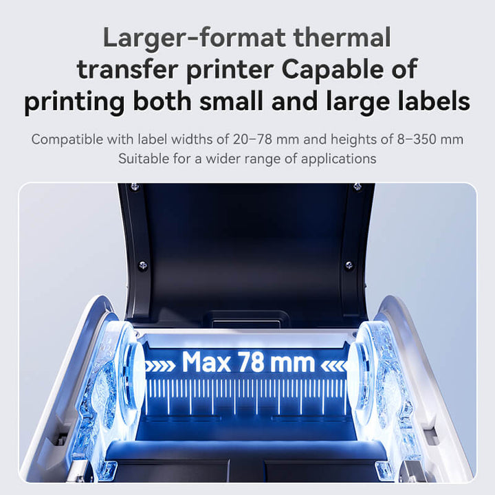 NIIMBOT M2 Thermal Transfer Label Maker, Industrial Nameplate Printer for Outdoor Use, Long-Lasting Durability for Electrical Cabinets & Machinery