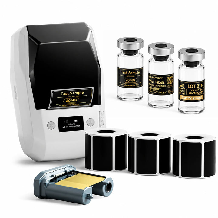 NIIMBOT M2 2-Inch Label Maker for Vial Bottle Labels, Lab Storage & Sample Organization