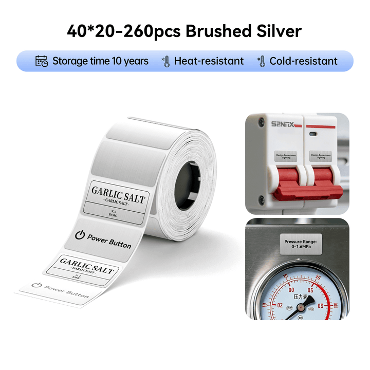 NIIMBOT M3 Inkless Label Maker, Bluetooth Color Thermal Transfer Printer for Shipping