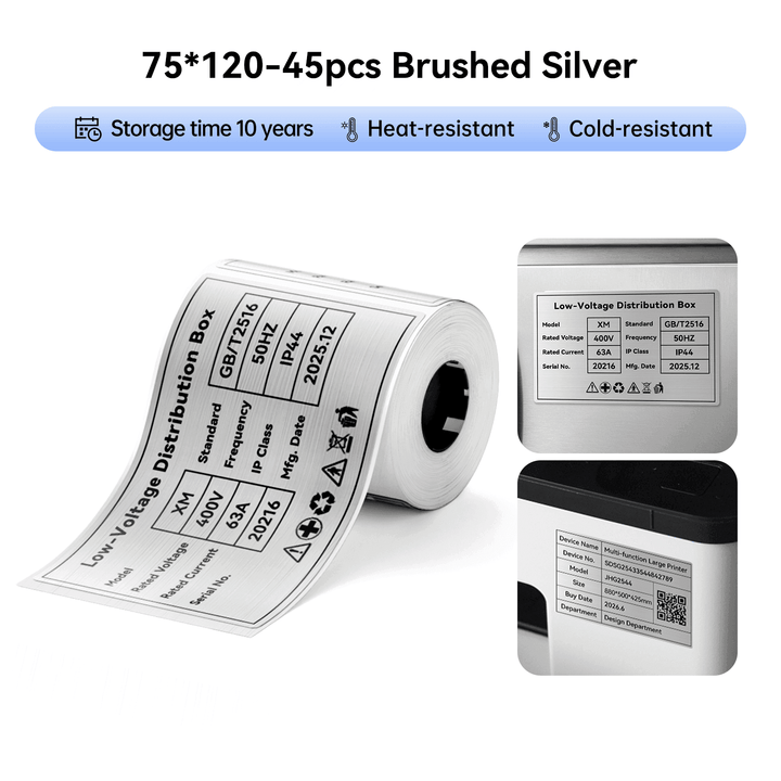 NIIMBOT M3 Inkless Label Maker, Bluetooth Color Thermal Transfer Printer for Shipping