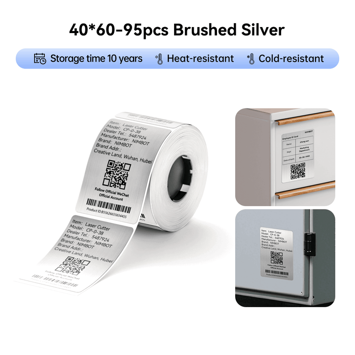 NIIMBOT M3 Inkless Label Maker, Bluetooth Color Thermal Transfer Printer for Shipping