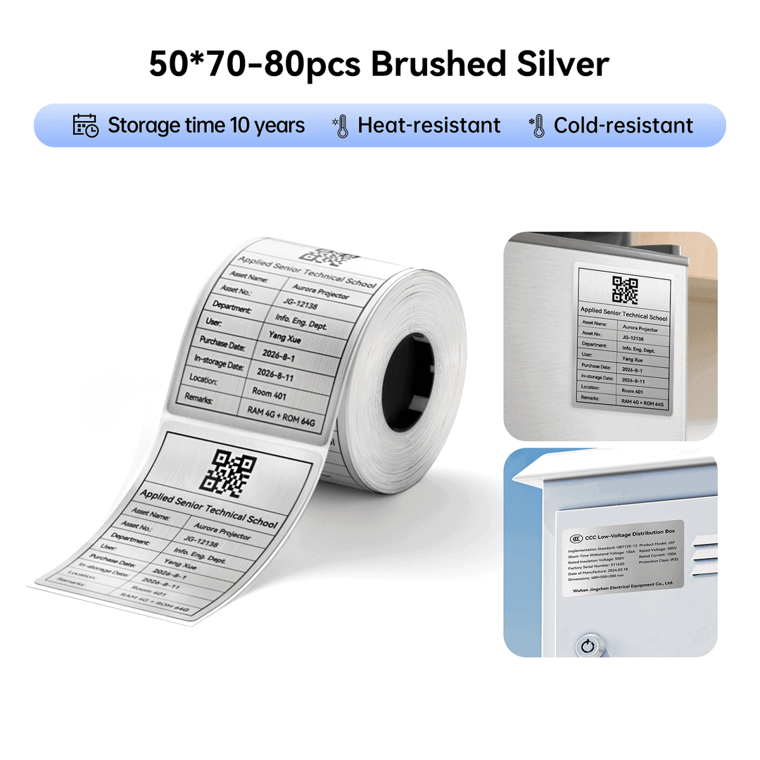 NIIMBOT M3 Inkless Label Maker, Bluetooth Color Thermal Transfer Printer for Shipping