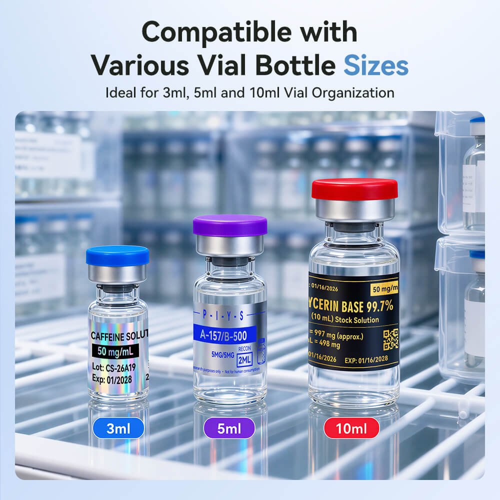 NIIMBOT M2 2-Inch Label Maker for Vial Bottle Labels, Lab Storage & Sample Organization