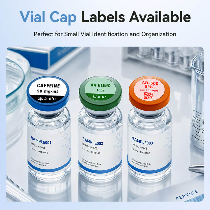 NIIMBOT M2 2-Inch Label Maker for Vial Bottle Labels, Lab Storage & Sample Organization