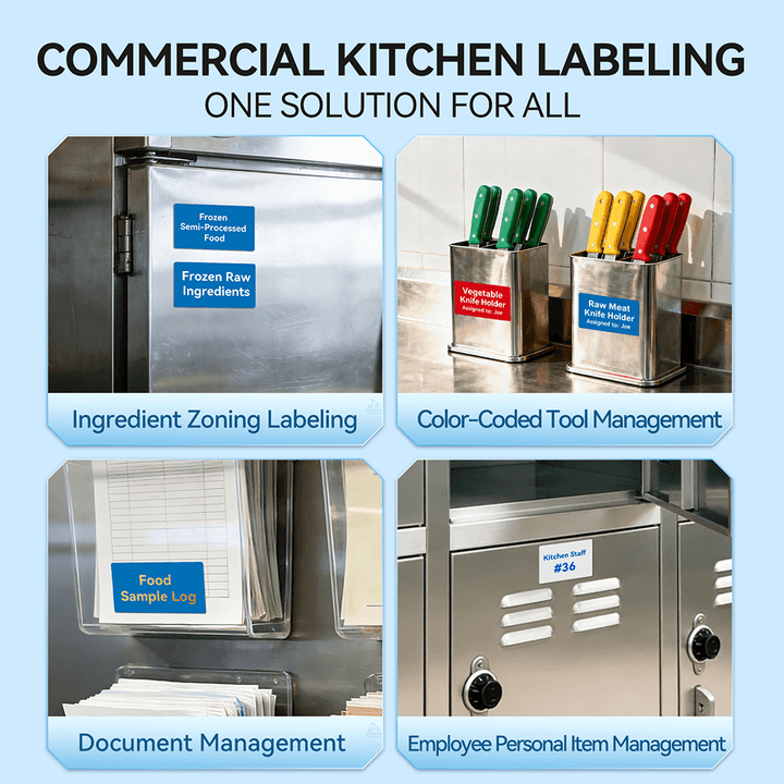 NIIMBOT M2 2-Inch Kitchen Label Maker for Food Prep, Storage & Kitchen Management