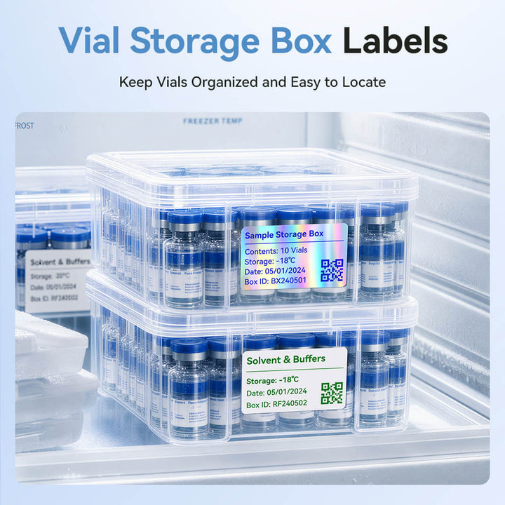 NIIMBOT M2 2-Inch Label Maker for Vial Bottle Labels, Lab Storage & Sample Organization