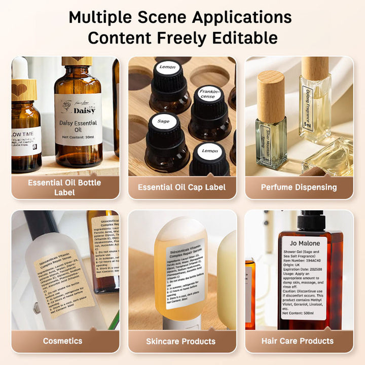 NIIMBOT M2 Thermal Transfer Label Maker, Smart Color Printing for Cosmetic Jars, Makeup Bottles & Beauty Price Tags