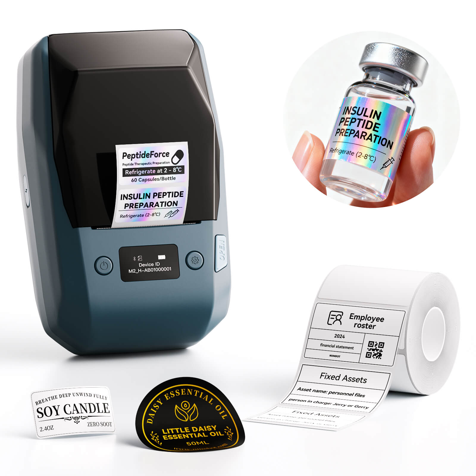 NIIMBOT M2 2 Inch Thermal Transfer Label Maker — NIIMBOT