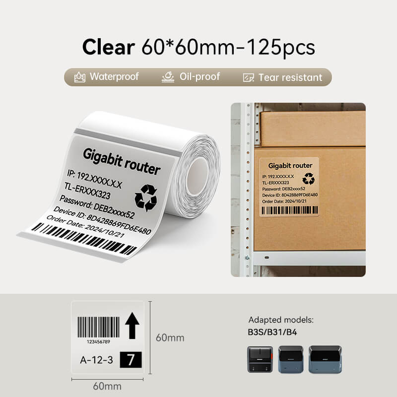 NBTページ NIIMBOT B4 Inkless Thermal Label Maker for Shipping Label — NIIMBOT