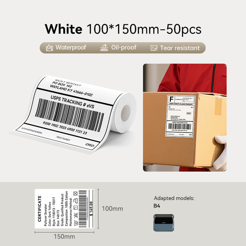 NIIMBOT B4 Inkless Thermal Label Maker for Shipping Label — NIIMBOT