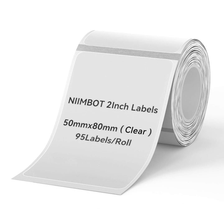 Clear Label Tape for B21, B1, B3S