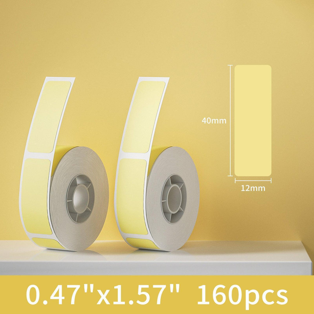 Label Maker Tape voor NIIMBOT D11/D110/D101 printer, 3 rollen (390 stuks in totaal) D11 thermische stickeretiketten waterdicht anti-oliepapier wit 15 x 50 mm Label Maker Tape voor NIIMBOT D11/D110/D101 printer, 3 rollen (390 stuks in totaal) D11 thermische stickeretiketten waterdicht anti-oliepapier wit 15 x 50 mm