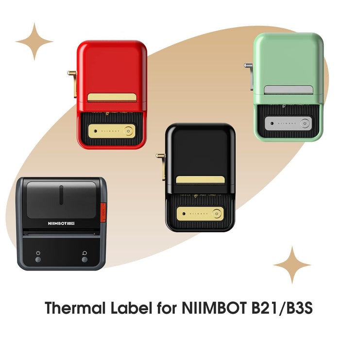 NIIMBOT Label 2'' x 2''-150pcs(50x50mm) for B1/B21/B3S - NIIMBOT