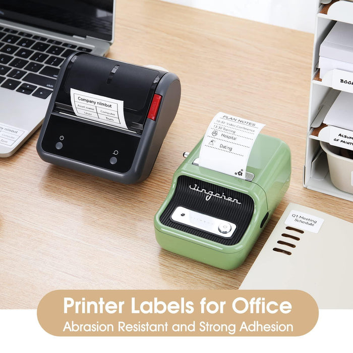 NIIMBOT Labels for B1/B21/B3S Label Printer, Thermal Labels 2x