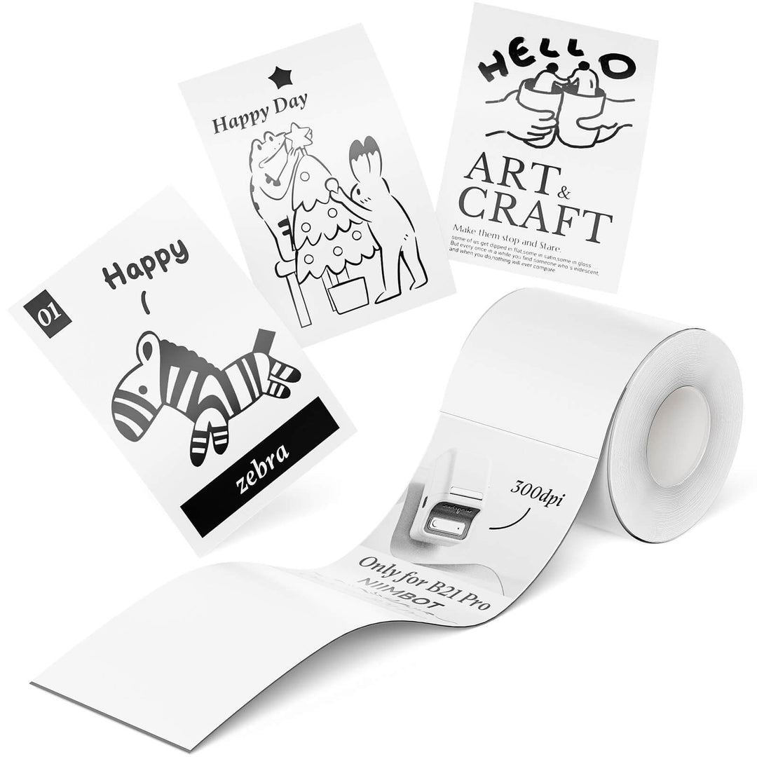 Photo Papers, Red&Black Labels for B21 Pro