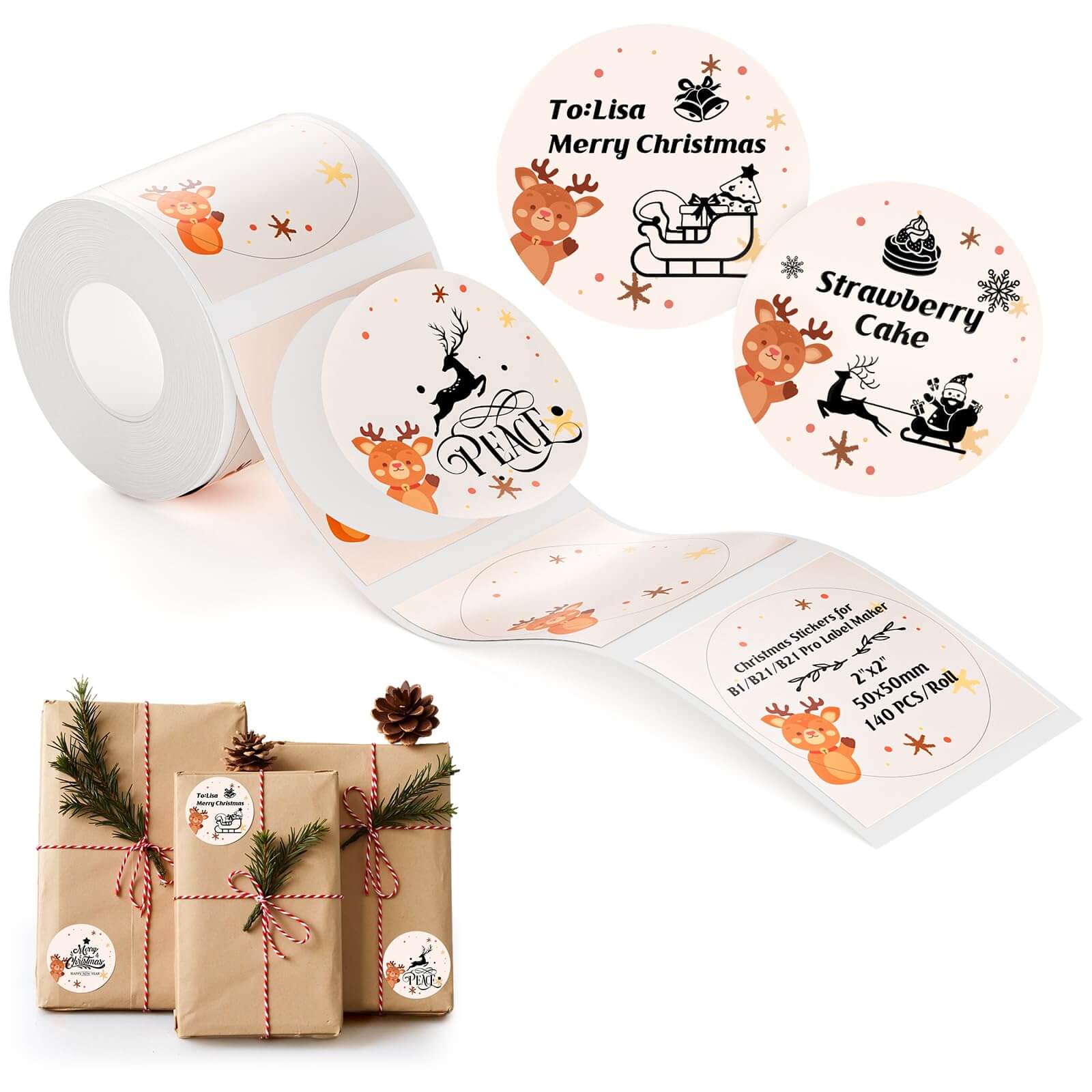 NIIMBOT Seasonal Label Paper for B21, B1, B3S —— NIIMBOT