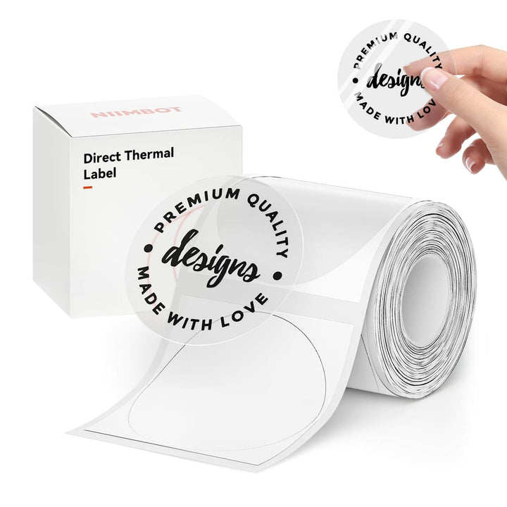 Clear Label Tape for B21, B1, B3S