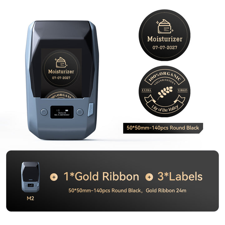 NIIMBOT M2 Thermal Transfer Label Maker, Smart Color Printing with Phones & PC for Office, Outdoor Equipment