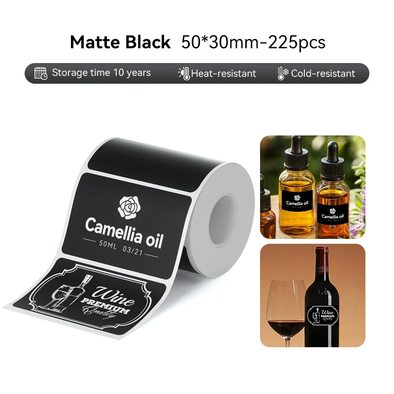 Colorful Thermal Transfer Label Printer Labels for M2, M3