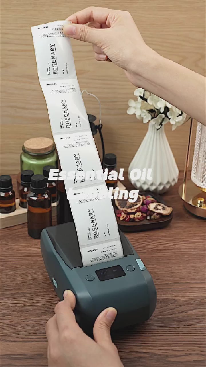 2024 NEW RELEASE! M2 2 Inch Thermal Transfer Label Maker - Smart Color Printing with Phones & PC