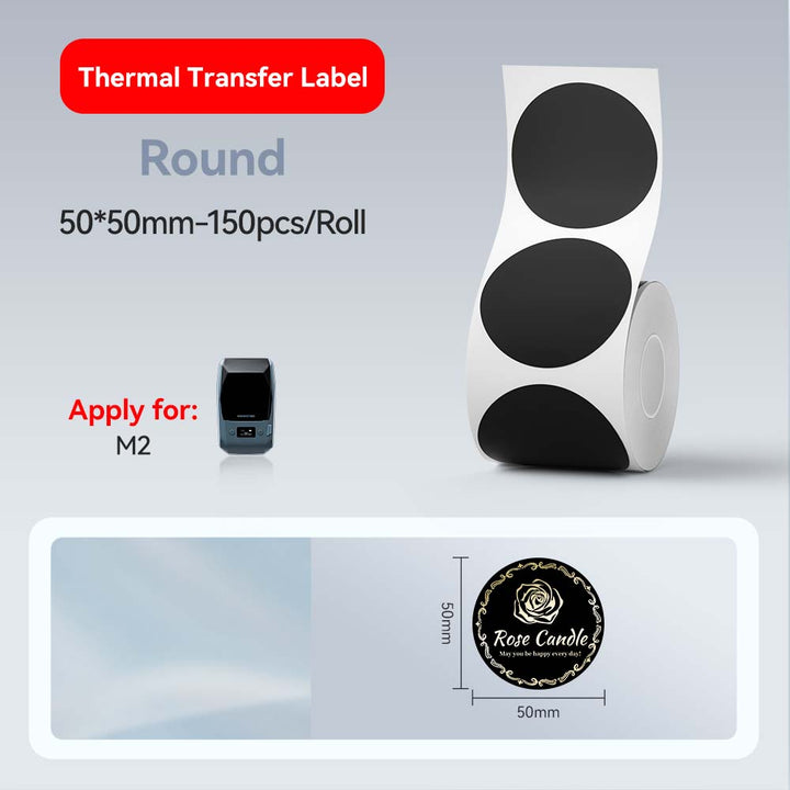 Thermal Transfer Label Printer Labels for M2