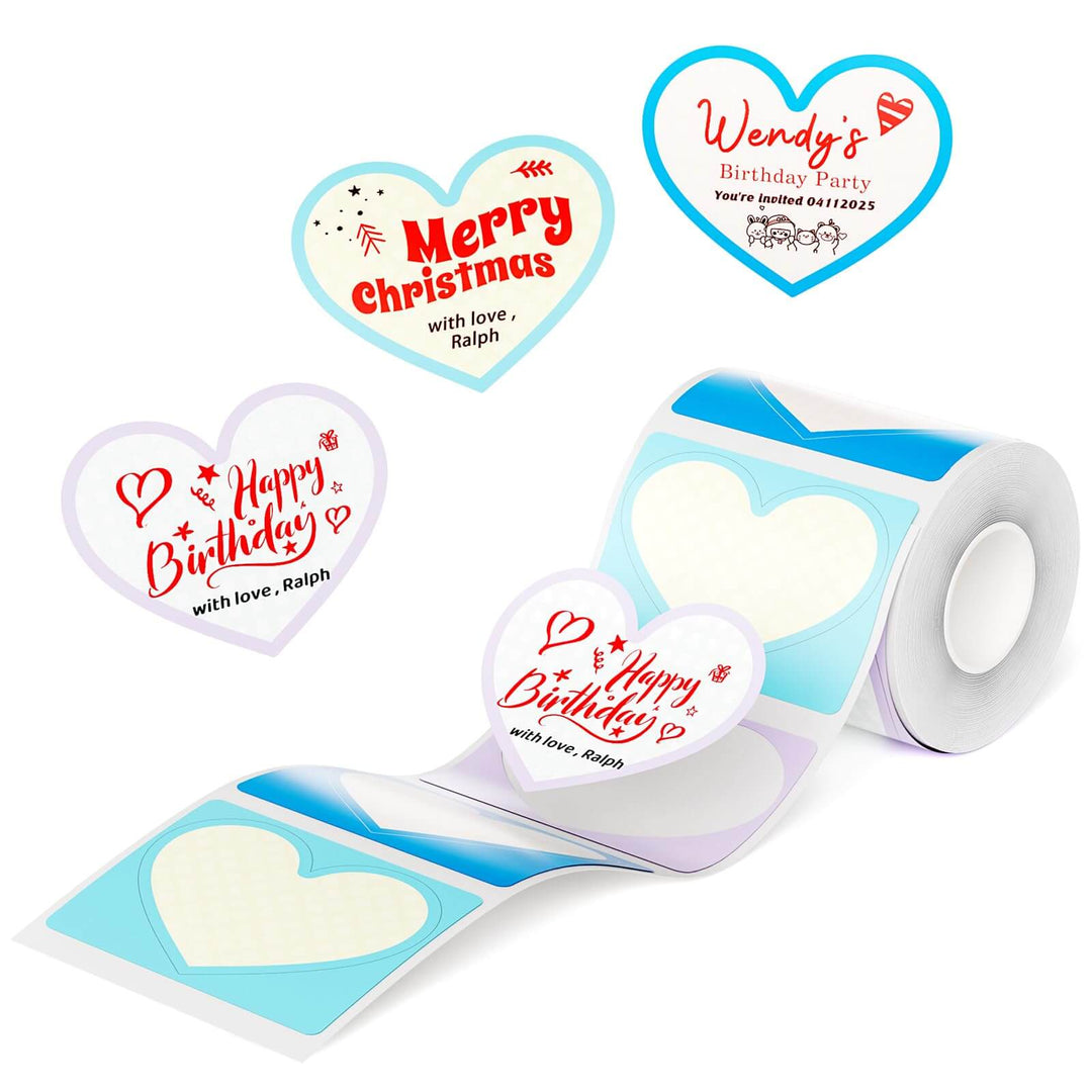 Photo Papers, Red&Black Labels for B21 Pro