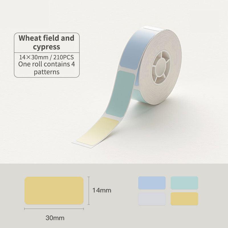 Tape for NIIMBOT D11/D110/D101 Printer, 3 Rolls (Total 195 Pieces), Thermal Labels for Cable, D11, Waterproof, Oil Repellent, White, 12.5 x 109 mm Tape for NIIMBOT D11/D110/D101 Printer, 3 Rolls (Total 195 Pieces), Thermal Labels for Cable, D11, Waterproof, Oil Repellent, White, 12.5 x 109 mm