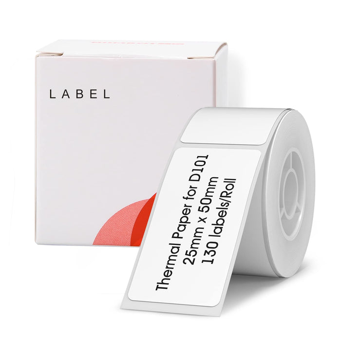 Label Maker Tape Compatible for NIIMBOT B21 and B3S, Cable Label Printer  Paper Waterproof Anti-Oil Scratch-Resistant Sticker Cable White